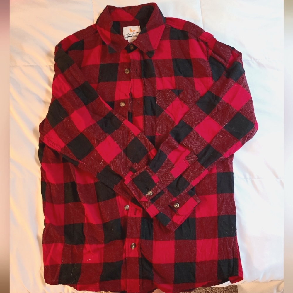 Buffalo Plaid Button-Up Shirts